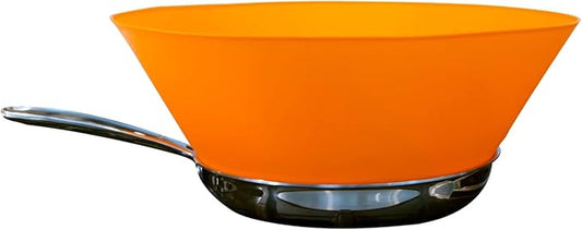 Frywall 8 (Small) - Orange - Splatter Guard, as Seen on Shark Tank