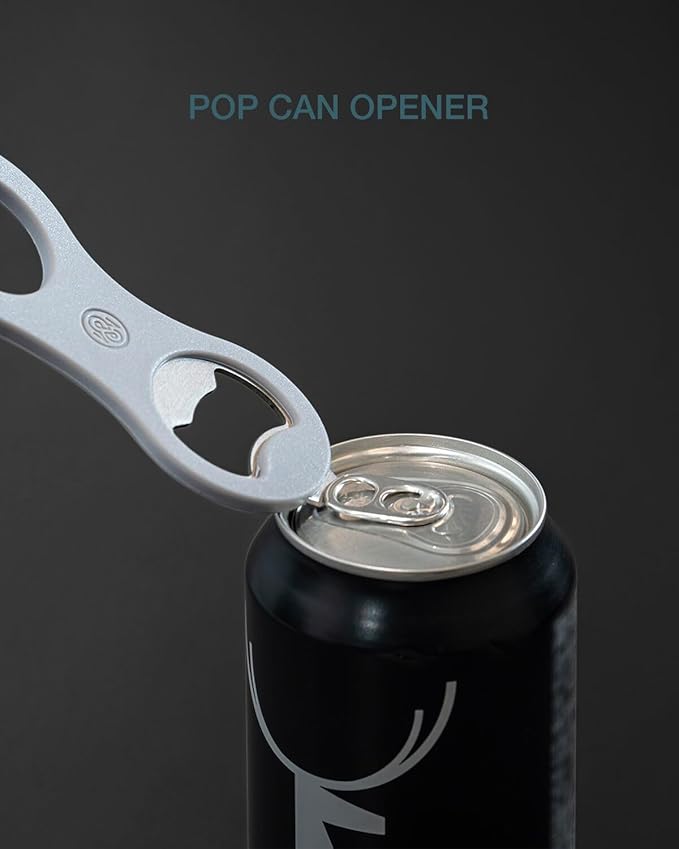 2 in 1 Magnetic Beer Bottle Opener for Refrigerator and RV with Cap Catcher, Soft Touch Silicone Surface Protect Fridge, Pop Can Soda Can Opener for Long Nails, Ideal Gift - Image 4