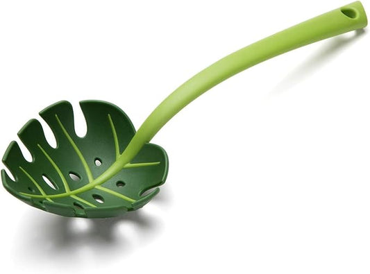 OTOTO Jungle Spoon Monstera Ladle - BPA-Free High Heat Resistant Nylon for Cooking for Nonstick Cookware Kitchen Tools & Utensils, Kitchen Gifts & Gadgets, Cute by OTOTO