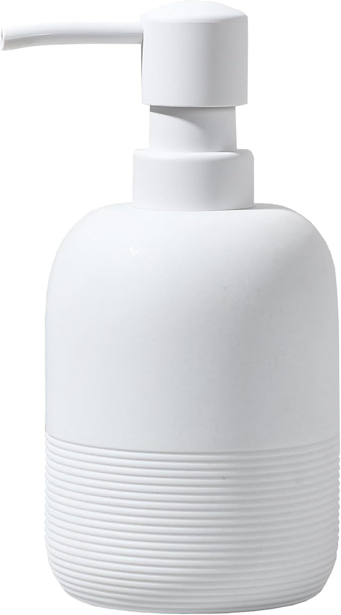 GalDal Soap Dispenser White,Hand Soap Lotion Dispenser for Bathroom Countertop,Soap Dispenser for Kitchen. by GalDal