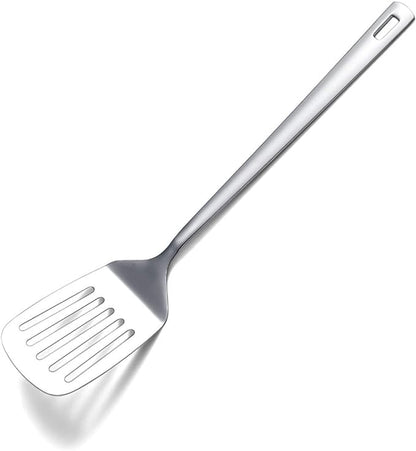 Stainless Steel Spatulas, Berglander Slotted Turner, Metal Turner For Cooking, Kitchen For Nonstick Cookware, Barbecue Spatulas, Dishwasher Safe, Easy to Clean by Berglander