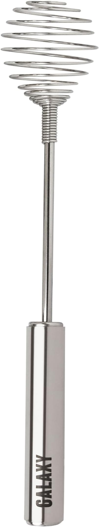 Tovolo Spring Whisk Stainless Steel 10 Inch Galaxy Coil Whisker for Cooking Blending Mixing Stirring Whipping Whisking and Beating, Easy to Clean Dishwasher Safe Frother Stirrer Blender Coil Whisk by Tovolo