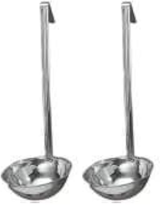 American Metalcraft L1112 Ladle, Stainless Steel, 12 oz. Capacity, 12-3/4" Handle,Silver (Pack of 2) by AmericanMetalcraftInc