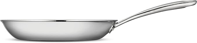 Tramontina Boston Tri-Ply Clad Stainless Steel 10-Inch Frying Pan, Induction-Ready Skillet, Dishwasher-Safe, NSF-Certified - Image 2