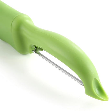 Spring Chef Premium Swivel Vegetable Peeler, Soft Grip Handle and Ultra Sharp Stainless Steel Blades - Perfect Kitchen Peeler For Veggie, Fruit, Potato, Carrot, Apple - Green - Image 9