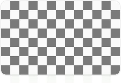 12" x 20" Checkered Dish Drying Mat for Kitchen Counter, Absorbent Coffee Bar Mat for Espresso Machine Coffee Countertops Accessories, Grey - Image 9