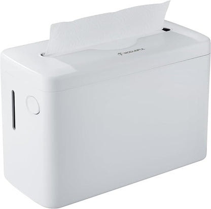 C-fold Paper Towel Dispenser XXLarge - Heavy Duty丨Wide-Design Countertop Folded Paper Towel Dispenser with Lid丨300-Sheet Large Capacity for Hand Towel, White by modunfulbathroom