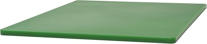 Winco Heavy-Duty Plastic Cutting Board, 15" x 20" x 1/2", Green - Image 5