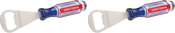 CRAFTSMAN Bottle Opener, Manual Handheld Beer Bottle Opener (CMHT65086) Medium (Pack of 2) by CRAFTSMAN