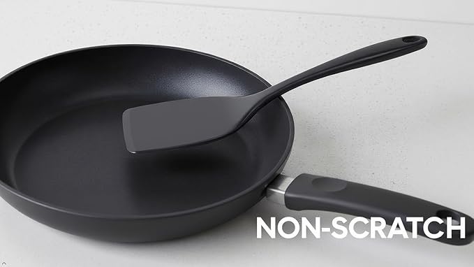 Reston Lloyd Spatula, Turner for Non-stick pans, Heat Resistant, Flipper, BPA Free Melamine Utensil with Ergonomic Handle by 11 inch, White - Image 4