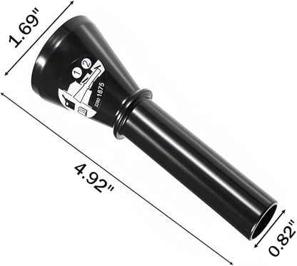 Fuel Filler Funnel for GM Capless Fuel Tank - Compatible with 2014-2023 Chevy Silverado/Sierra/Equinox, GMC Yukon/Acadia, Cadillac Escalade/XT5, Buick - Replaces OEM Part #13580741