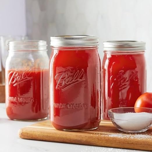 Ball Glass Mason Jars with Lids and Bands, Used for Canning, Pickling, Juice, Jam, Jelly (Quart, 32 Ounce (Pack of 4)) - Image 7