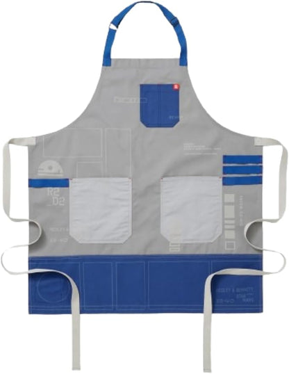hedley & bennett Essential Apron - Professional Chef Apron with Pockets & Adjustable Bib Strap for Cooking & Grilling