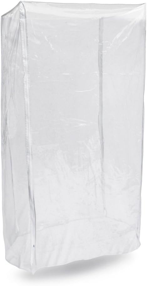 New Star Foodservice 36565 Commercial-Grade Sheet Pan/Bun Pan Rack Cover, Plastic, 20-Tier, 28" L x 23" W x 61" H, Clear by NewStarFoodservice