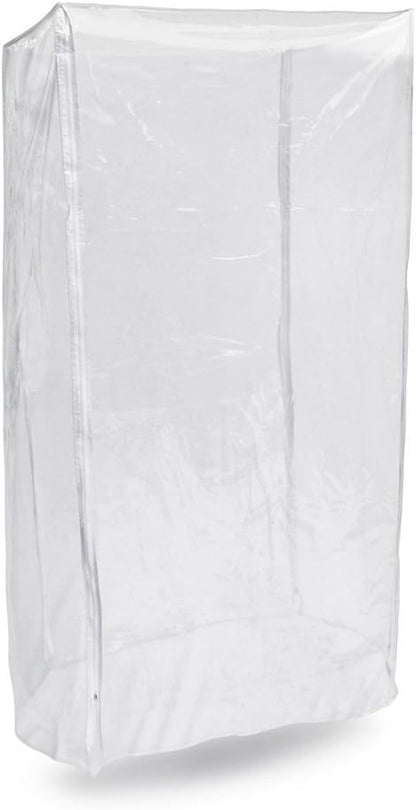 New Star Foodservice 36565 Commercial-Grade Sheet Pan/Bun Pan Rack Cover, Plastic, 20-Tier, 28" L x 23" W x 61" H, Clear by NewStarFoodservice
