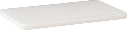 Winco Heavy-Duty Plastic Cutting Board, 6" x 10" x 1/2", White by Winco