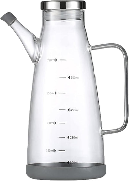 Oil Dispenser for Kitchen,25OZ Oil Bottles Cooking Oil Dispenser with Drip Free Spout and Non Slip Bottom Fits in Home,Kitchen,Barbecue,Party (750ml) - Image 7
