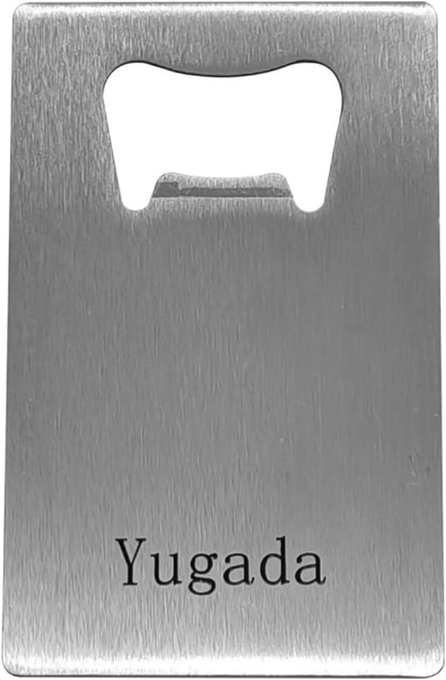 50 Pcs Stainless Steel Metal Card Beer Bottle Opener, DIY Party Favor Wedding Favor Groomsmen Bridesmaid Gift (50 Pcs) - Image 7
