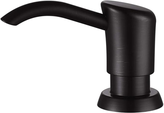 GAGALIFE Soap Dispenser for Kitchen Sink, ABS in Counter Soap Dispenser(Oil Rubbed Bronze), with 17 Ounce Large Pet Soap Bottle, Refill from The Top, Venetian Bronze by GAGALIFE