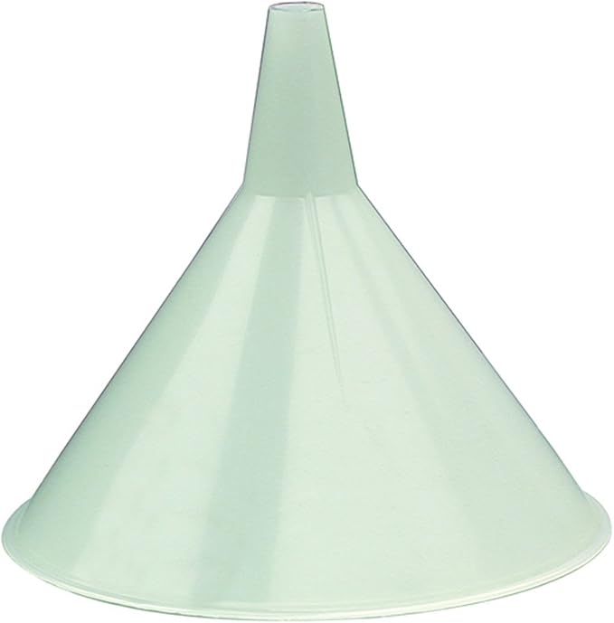 LubriMatic 75-064 Economy Plastic Funnel - 48 Ounce White
