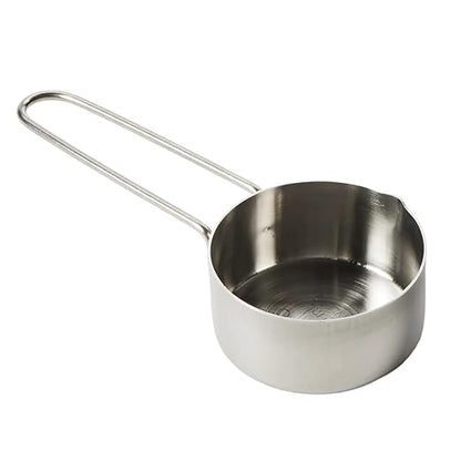 American METALCRAFT, Inc. 1/3 Stainless Steel Measuring Cup, Silver by AmericanMetalcraftInc