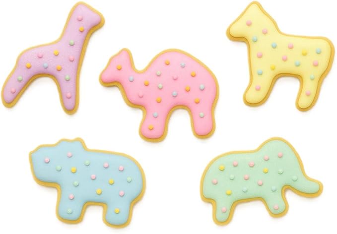 Mini Circus Animal Cookie Cutter 5 Piece Set from The Cookie Cutter Shop – Tin Plated Steel Cookie Cutters
