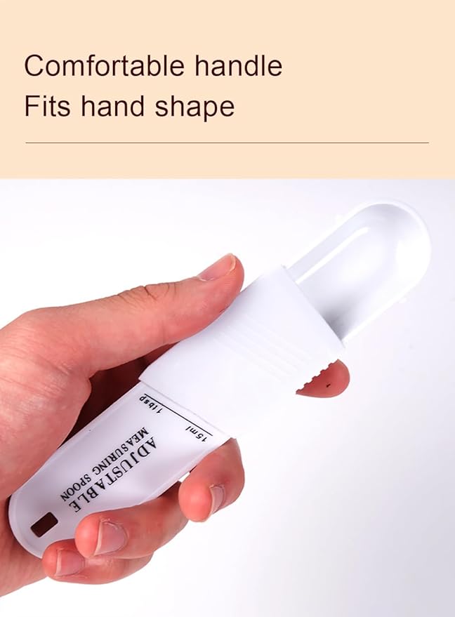Adjustable Measuring Spoon with 5 Scales in One,1tsp, 1 1/2tsp, 2tsp, 2 1/2tsp, and 1 tbsp,Kitchen Measurements for Baking Cooking - Image 5