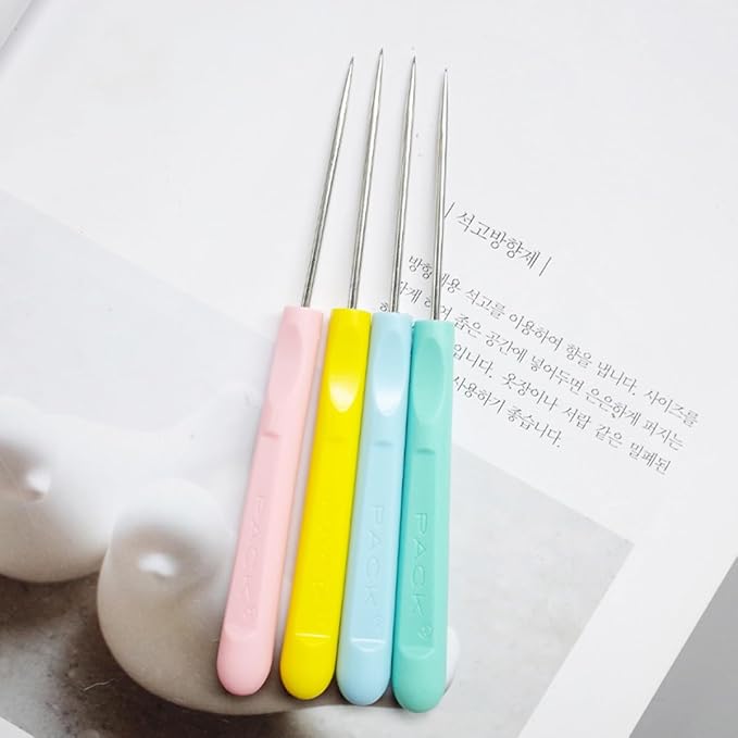 8Pcs 5.2 Inches Sugar Stir Needle, Cookie Scribe Needles Cake Decorating Needle Tool Cookie Decoration Supplies for Baking Lovers