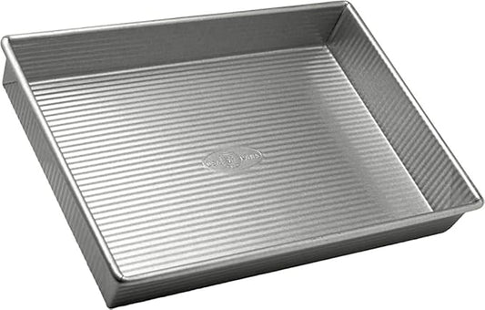 USA Pan Bakeware Rectangular Cake Baking Pan, 9 x 13 inch, Nonstick & Quick Release Coating, Aluminized Steel by USAPan
