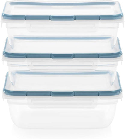 Snapware Food Storage Containers, Plastic, 8.5-Cup, Rectangular | Leakproof & Airtight | BPA-Free | Microwave & Dishwasher Safe | Pack of 6 - Image 10
