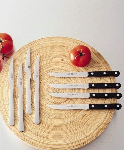 ZWILLING 4-pc Stainless Steel Serrated Steak Knife Set, made in Spain