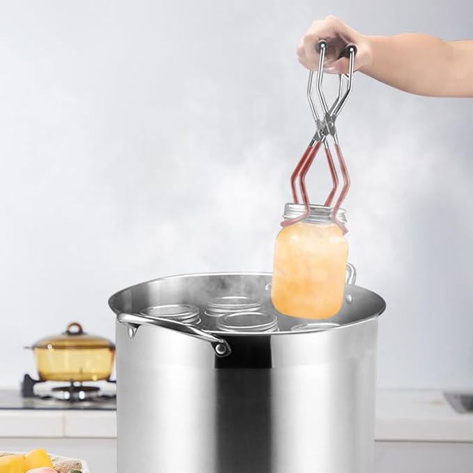 21.5 QT Stainless Steel Canning Pot with Lid, Rack & Canning Tools Set, Canning Supplies Kit Water Bath Canner for Beginner