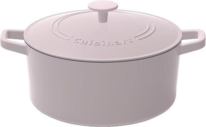 Cuisinart Chef's Classic Enameled Cast Iron Round Covered Casserole (Gray, 5- Quart) by Cuisinart