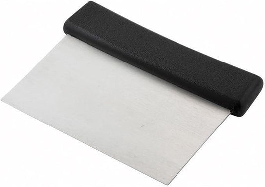 Winco Plastic Handle Winware Stainless Steel Dough Scraper 6 x 3 inches, 1 Count (Pack of 1) by Winco