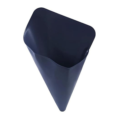 Flexible Foldable Oil Funnel, General Reusable Oil Change Draining and Filling Tool for Automotive Lawnmower Machine - Blue