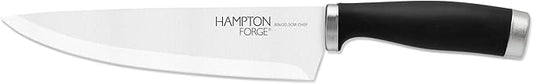 Hampton Forge Epicure 8" Chef/Clampack, 0.30 LB, Black by HamptonForge