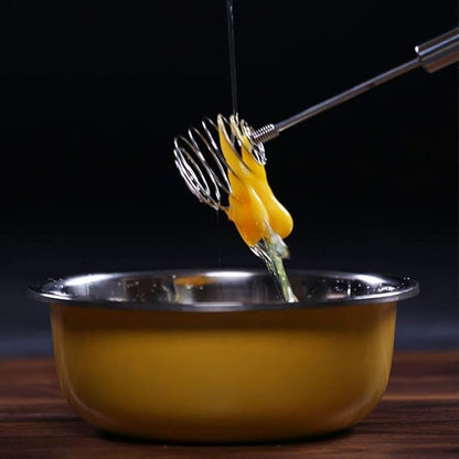 Whisk, Stainless Steel Spring Whisk, Balloon Whisk Egg Beater for Blending, Whisking, Beating, or Stirring - Image 7