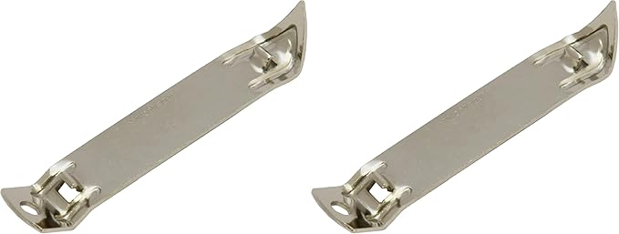 Chef Craft Select Iron Plated Bottle Opener, 4.25 inches in length, Gray (Pack of 2) by ChefCraft