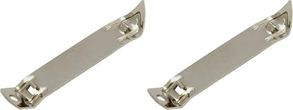 Chef Craft Select Iron Plated Bottle Opener, 4.25 inches in length, Gray (Pack of 2) by ChefCraft