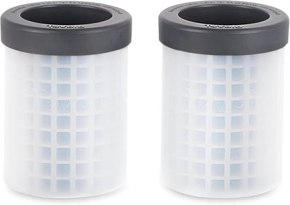 Tovolo Mini Ice Cylinder- Squeeze & Release- Set of 2, 1000422, Gray by Tovolo