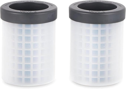Tovolo Mini Ice Cylinder- Squeeze & Release- Set of 2, 1000422, Gray by Tovolo