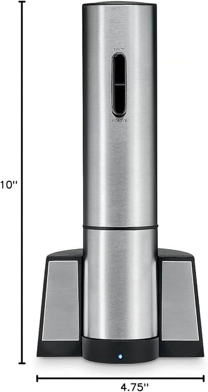 Cuisinart CWO-25 Electric Wine Opener, Stainless Steel 3.50" x 4.75" x 10.00"