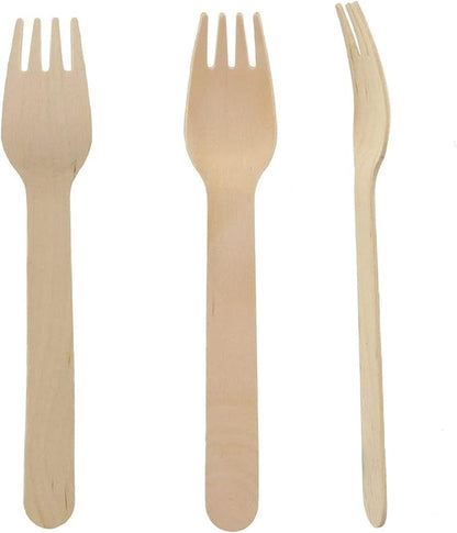 Perfect Stix Disposable Wooden Forks, 6" pack of 300 by PerfectStixLLC