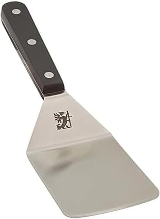 Sabatier Triple Rivet Stainless Steel Wide Turner, 9.65-Inch, Black,5154549 by Sabatier