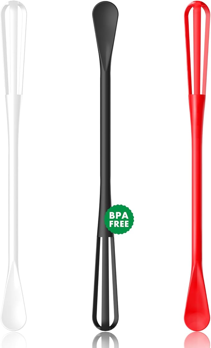 OYV Timeless Kitchen Colors Mini Whisk Set, 8.5 in Mini Whisks for Cooking, 3 Pieces Small Wisk For Whisking, Beating, Blending Ingredients, Mixing Sauces, BPA Free Tiny Whisk by OYV
