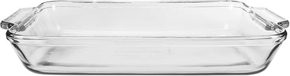 Anchor Hocking Glass Baking Dishes for Oven, 2 Piece Set (2 Qt & 3 Qt Glass Casserole Dishes) - Image 3