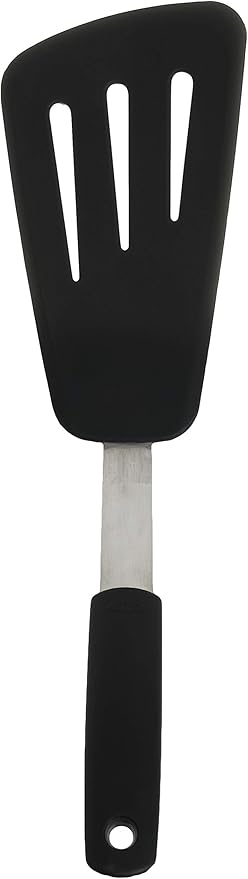 OXO Good Grips Large Silicone Flexible Turner & Good Grips Silicone Flexible Omelet Turner - Image 6