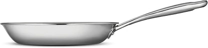 Tramontina Boston Tri-Ply Clad Stainless Steel 8-Inch Small Frying Pan, Induction-Ready Skillet, Dishwasher-Safe, NSF-Certified - Image 2