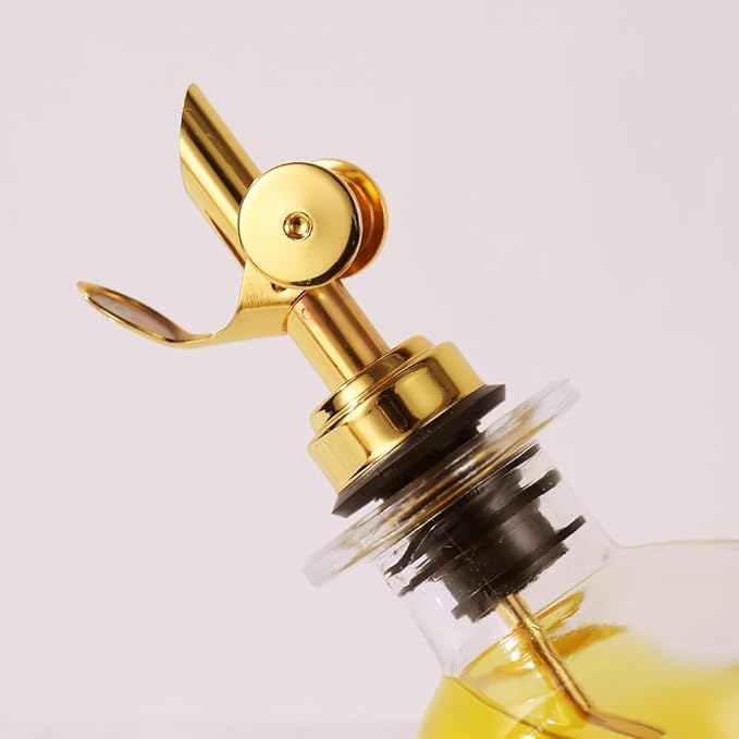 Molimoli Glass Oil Dispenser Bottle for Kitchen, Weighted Pourer, Olive Oil Cruet | 350ml, Set of 1 - Image 6