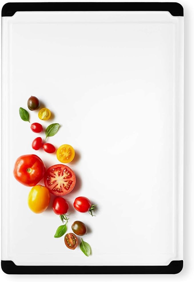 Extra Large Plastic Cutting Board for Kitchen - 18 Inch Dishwasher Safe Cutting Board, Reversible Chopping Board with Juice Groove + Non Slip Feet for Meat, Fruit, Vegetables, Meal Prep by Belwares - Image 7